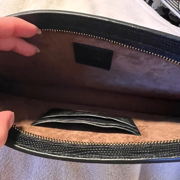 Vince Leather Clutch - Picture 2 of 4